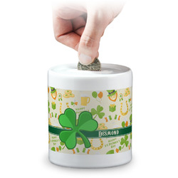 St. Patrick's Day Coin Bank (Personalized)