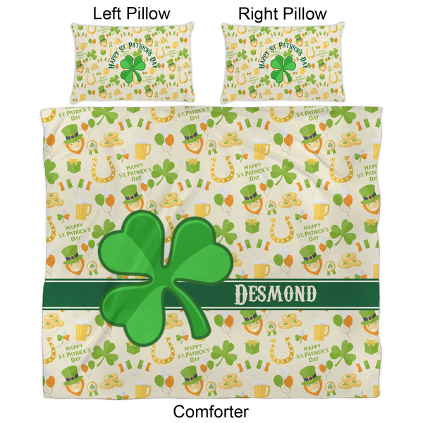 St. Patrick's Day Comforter Set - King - Approval
