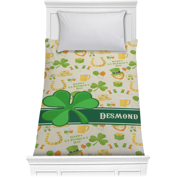 Custom St. Patrick's Day Comforter - Twin XL (Personalized)