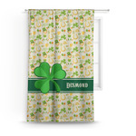St. Patrick's Day Curtain - 50"x84" Panel (Personalized)