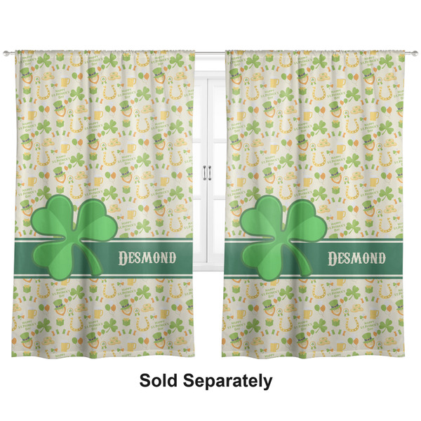 Custom St. Patrick's Day Curtain Panel - Custom Size (Personalized)