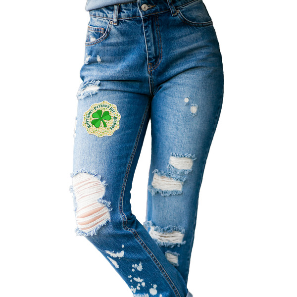 St. Patrick's Day Custom Shape Iron On Patches - L - single APPROVAL