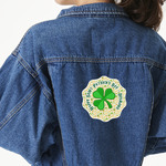 St. Patrick's Day Twill Iron On Patch - Custom Shape - X-Large (Personalized)