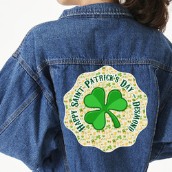 St. Patrick's Day Twill Iron On Patch - Custom Shape - 3XL (Personalized)