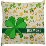 St. Patrick's Day Decorative Pillow Case (Personalized)