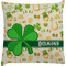 St. Patrick's Day Decorative Pillow Case (Personalized)