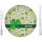 St. Patrick's Day 10" Glass Lunch / Dinner Plates - Single or Set (Personalized)