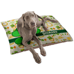 St. Patrick's Day Dog Bed - Large w/ Name or Text