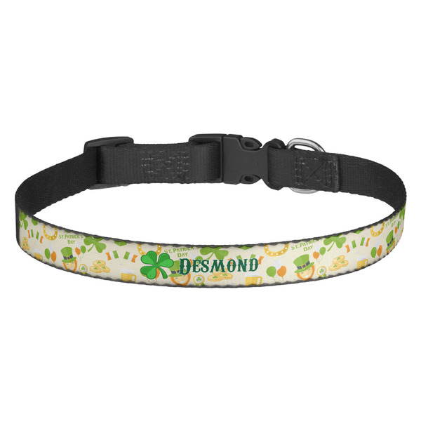 Custom St. Patrick's Day Dog Collar - Medium (Personalized)