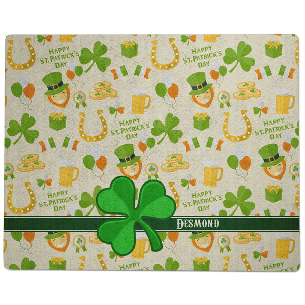 St. Patrick's Day Dog Food Mat - Large without Bowls