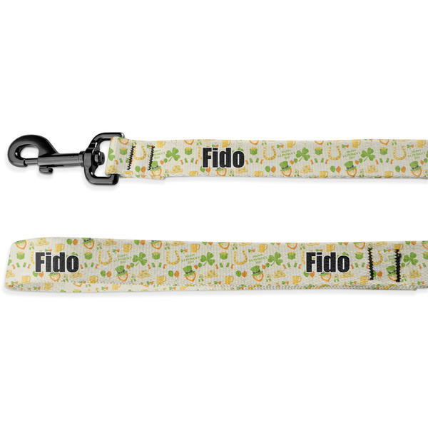 Custom St. Patrick's Day Deluxe Dog Leash (Personalized)