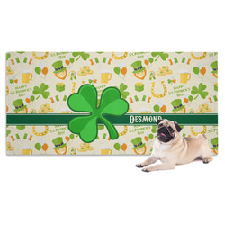 St. Patrick's Day Dog Towel (Personalized)