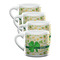 St. Patrick's Day Double Shot Espresso Mugs - Set of 4 Front