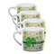 St. Patrick's Day Double Shot Espresso Cups - Set of 4 (Personalized)