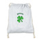 St. Patrick's Day Drawstring Backpacks - Sweatshirt Fleece - Double Sided - FRONT