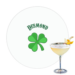 St. Patrick's Day Printed Drink Topper (Personalized)