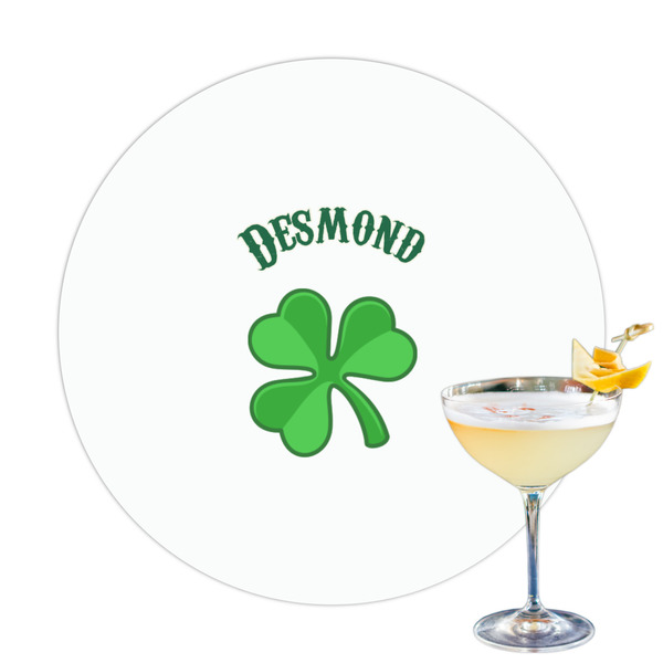 Custom St. Patrick's Day Printed Drink Topper (Personalized)