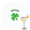 St. Patrick's Day Printed Drink Topper - 3.25" (Personalized)