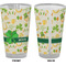 St. Patrick's Day Pint Glass - Full Color - Front & Back Views