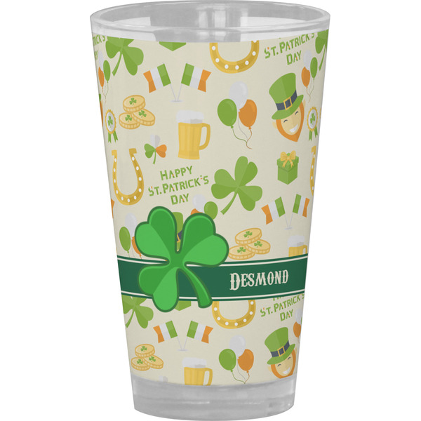 Custom St. Patrick's Day Pint Glass - Full Color (Personalized)