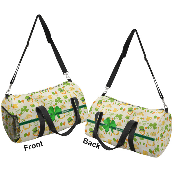 St. Patrick's Day Duffle bag small front and back sides