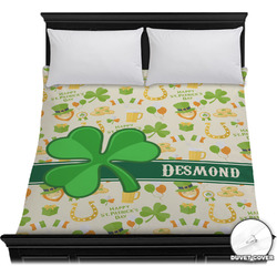 St. Patrick's Day Duvet Cover - Full / Queen (Personalized)