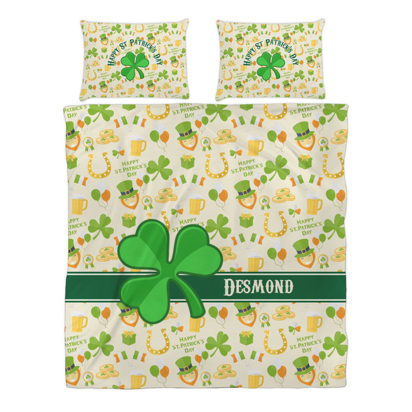 St. Patrick's Day Duvet cover Set - Queen - Alt Approval
