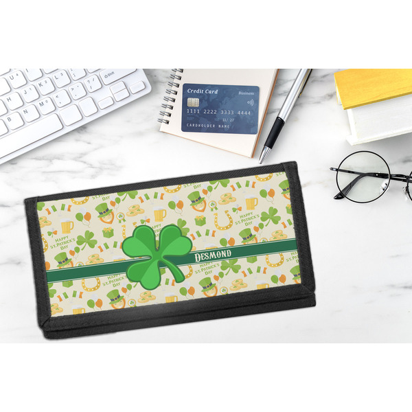 St. Patrick's Day DyeTrans Checkbook Cover - LIFESTYLE