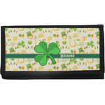 St. Patrick's Day Canvas Checkbook Cover (Personalized)