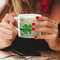 St. Patrick's Day Espresso Cup - 6oz (Double Shot) LIFESTYLE (Woman hands cropped)