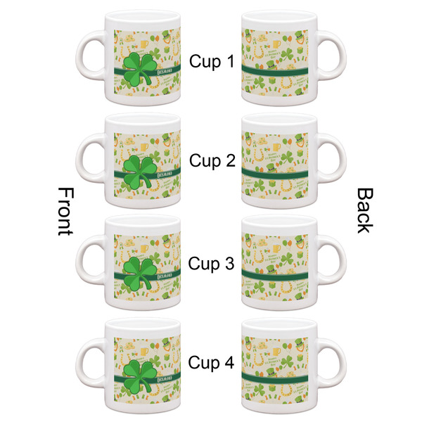 St. Patrick's Day Espresso Cup Set of 4 - Apvl