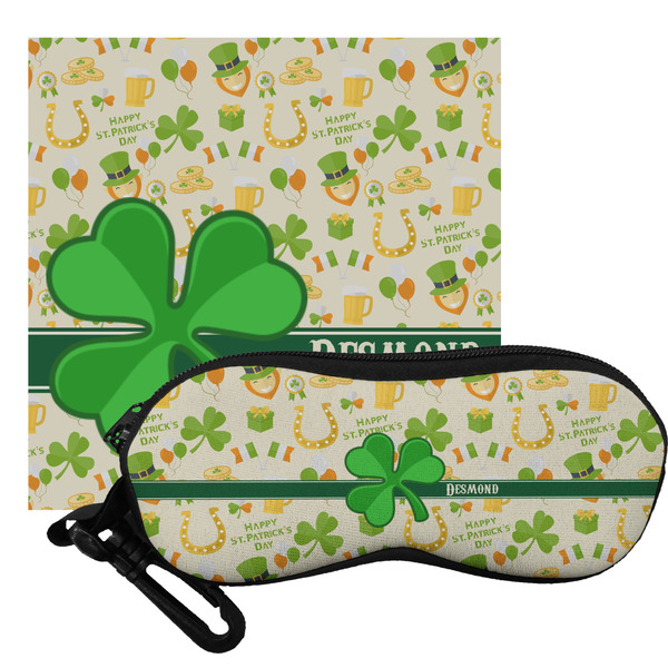 Custom St. Patrick's Day Eyeglass Case & Cloth (Personalized)