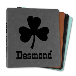 St. Patrick's Day Leather Binder - 1" (Personalized)