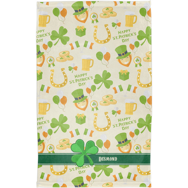 St. Patrick's Day Finger Tip Towel - Full View