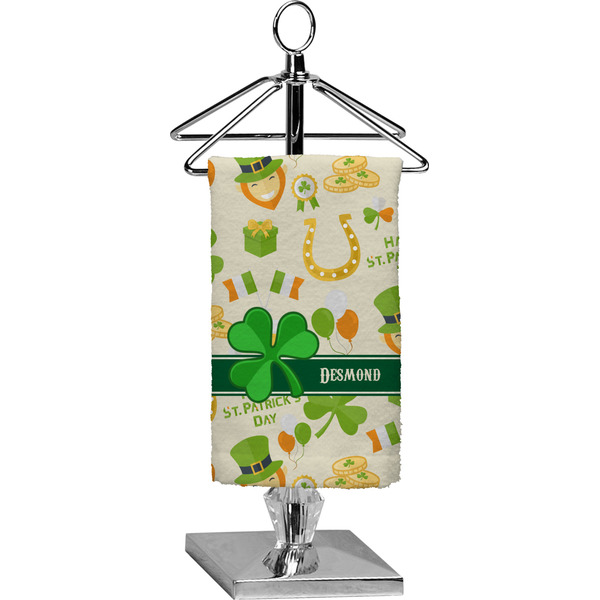 Custom St. Patrick's Day Finger Tip Towel - Full Print (Personalized)