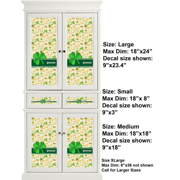 St. Patrick's Day Full Cabinet (Show Sizes)