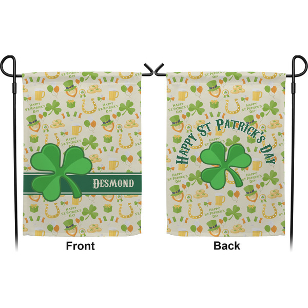 St. Patrick's Day Garden Flag - Double Sided Front and Back