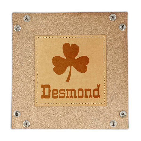 St. Patrick's Day Genuine Leather Valet Trays - FRONT