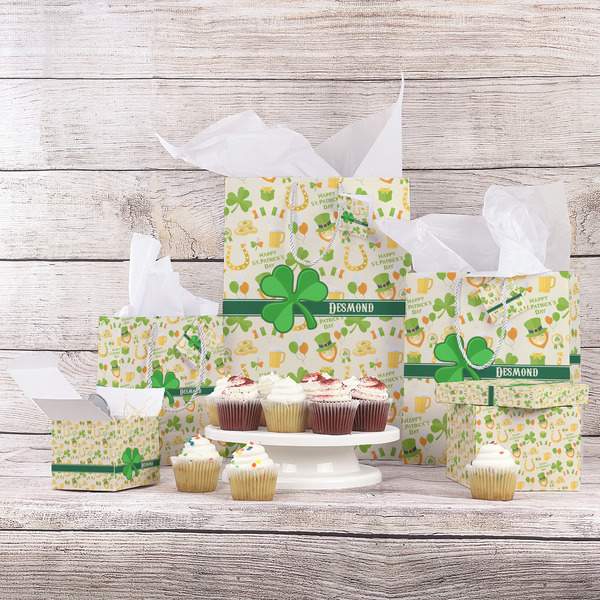 St. Patrick's Day Gift Bags - In Context