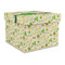 St. Patrick's Day Gift Boxes with Lid - Canvas Wrapped - Large - Front/Main