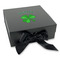 St. Patrick's Day Gift Boxes with Magnetic Lid - Black - Front (angle)