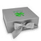 St. Patrick's Day Gift Boxes with Magnetic Lid - Silver - Front