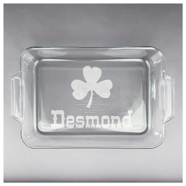 St. Patrick's Day Glass Baking Dish - APPROVAL (13x9)