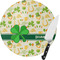 St. Patrick's Day Glass Cutting Board (Personalized)