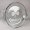 St. Patrick's Day Glass Pie Dish - FRONT