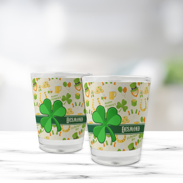 St. Patrick's Day Glass Shot Glass - Standard - LIFESTYLE