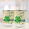 St. Patrick's Day Glass Shot Glass - with gold rim - LIFESTYLE
