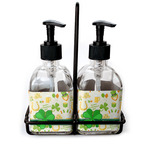 St. Patrick's Day Glass Soap & Lotion Bottle Set (Personalized)