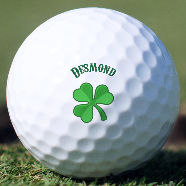 Custom St. Patrick's Day Golf Balls - Titleist Pro V1 - Set of 3 (Personalized)