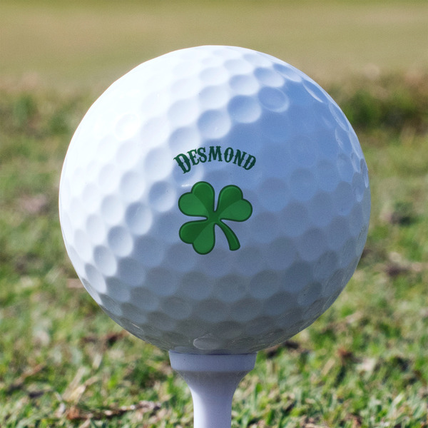 St. Patrick's Day Golf Ball - Branded - Tee